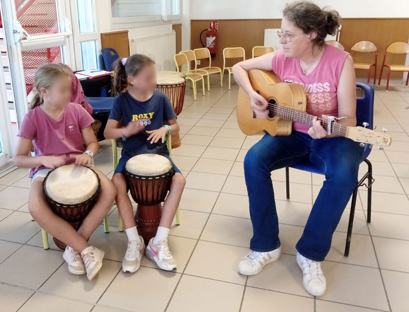 Atelier percussion enfants 1