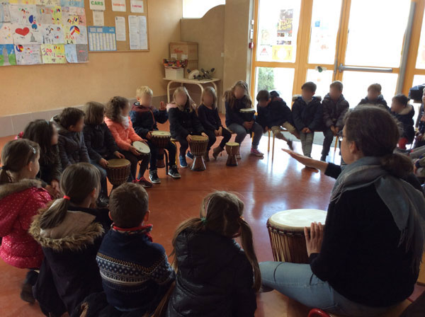 Atelier percussion enfants 3