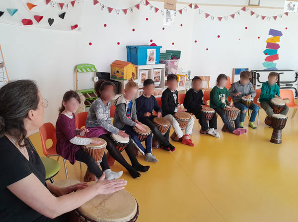 Atelier percussion enfants 8